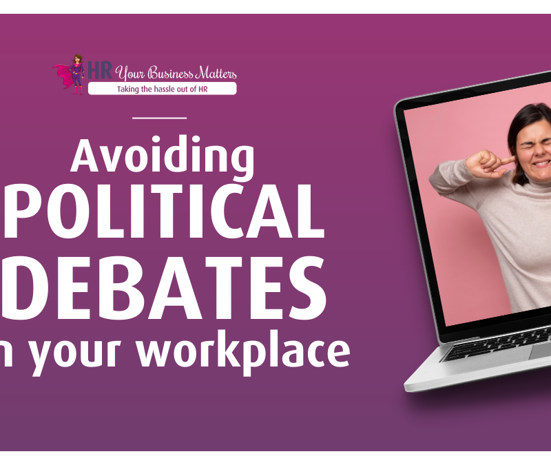 avoiding political debates in the workplace