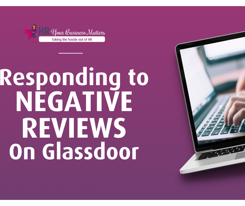 Responding to Negative Reviews on Glassdoor